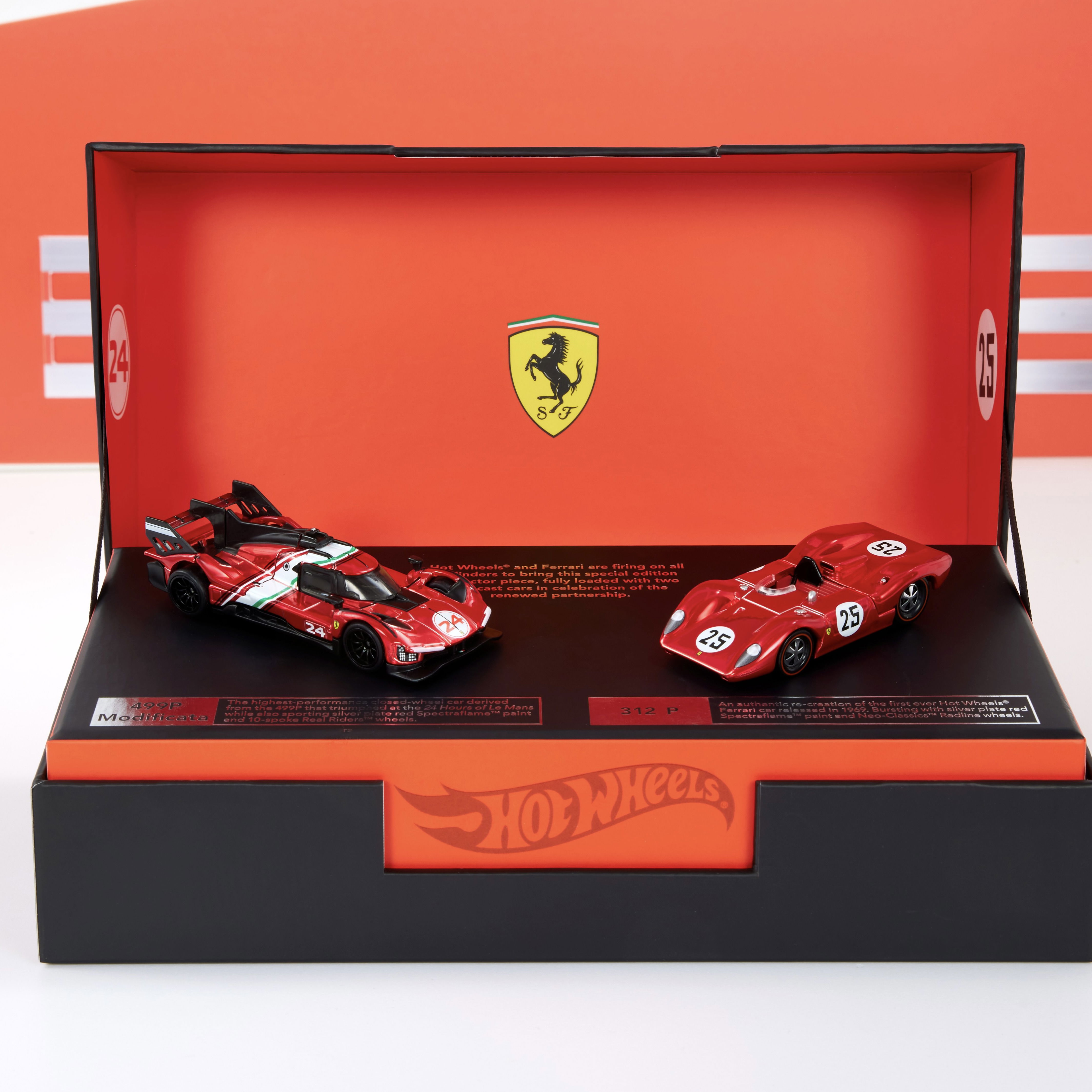 Hot Wheels Ferrari heritage set